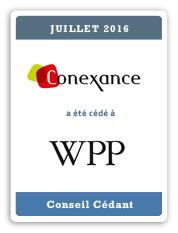 Financière Cambon accompagne Conexance dans sa cession ) WPP